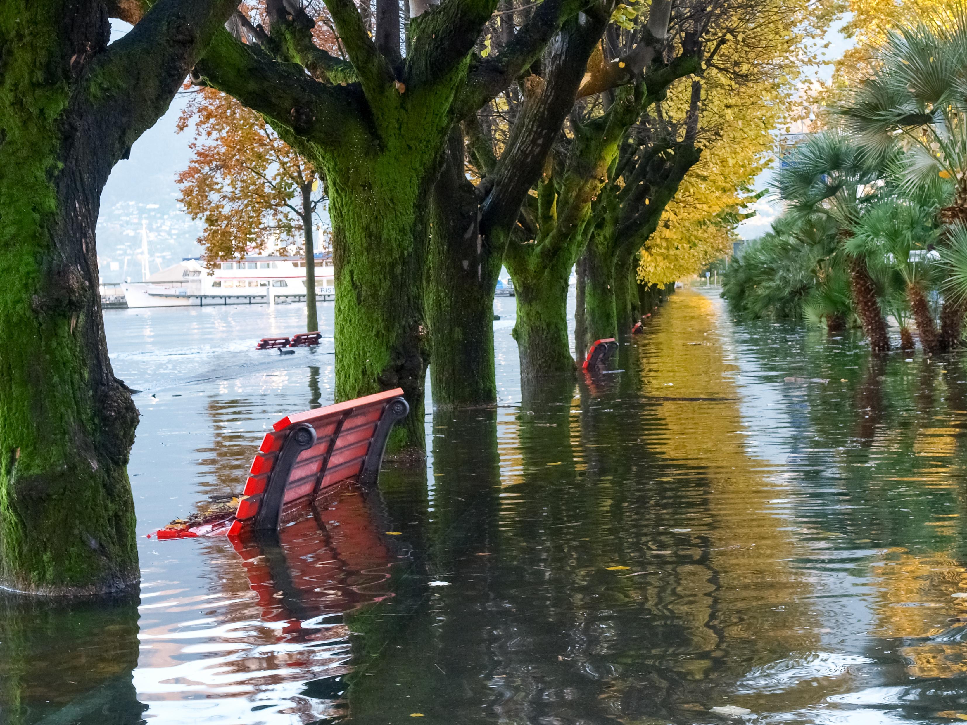 Hochwasser in der Schweiz