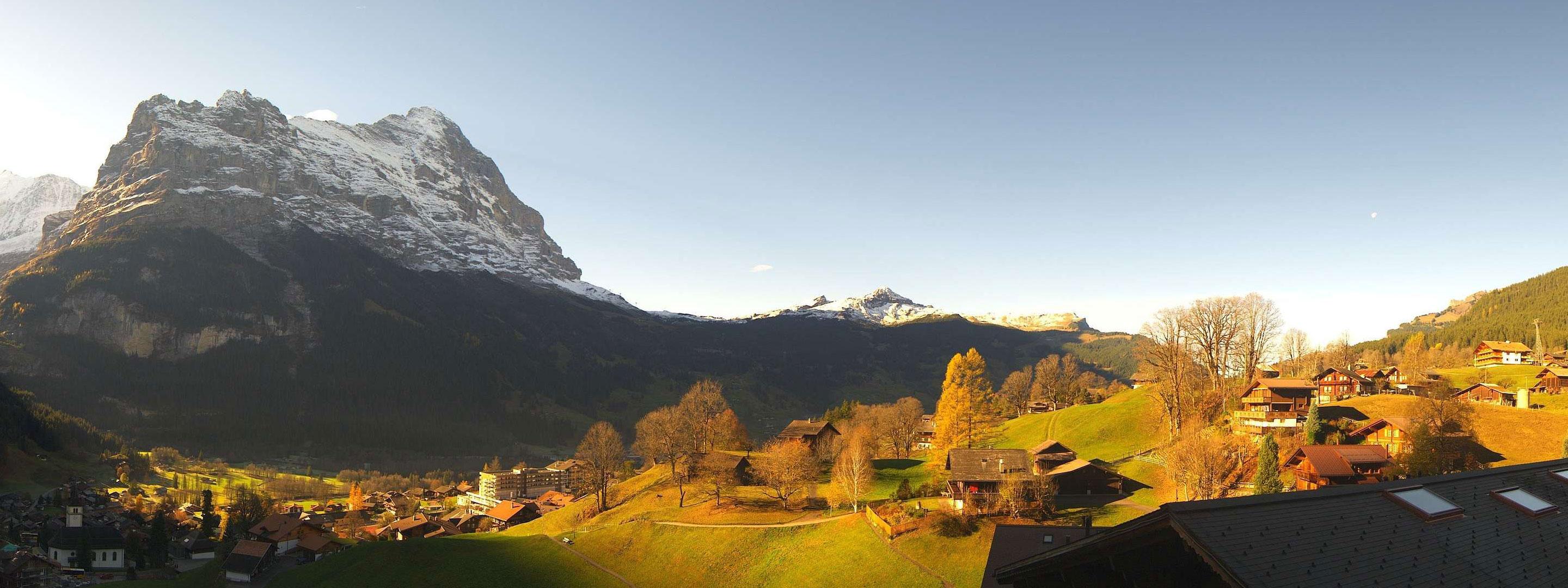 Livecam Grindelwald Hotel Kirchbühl 13 November 2022