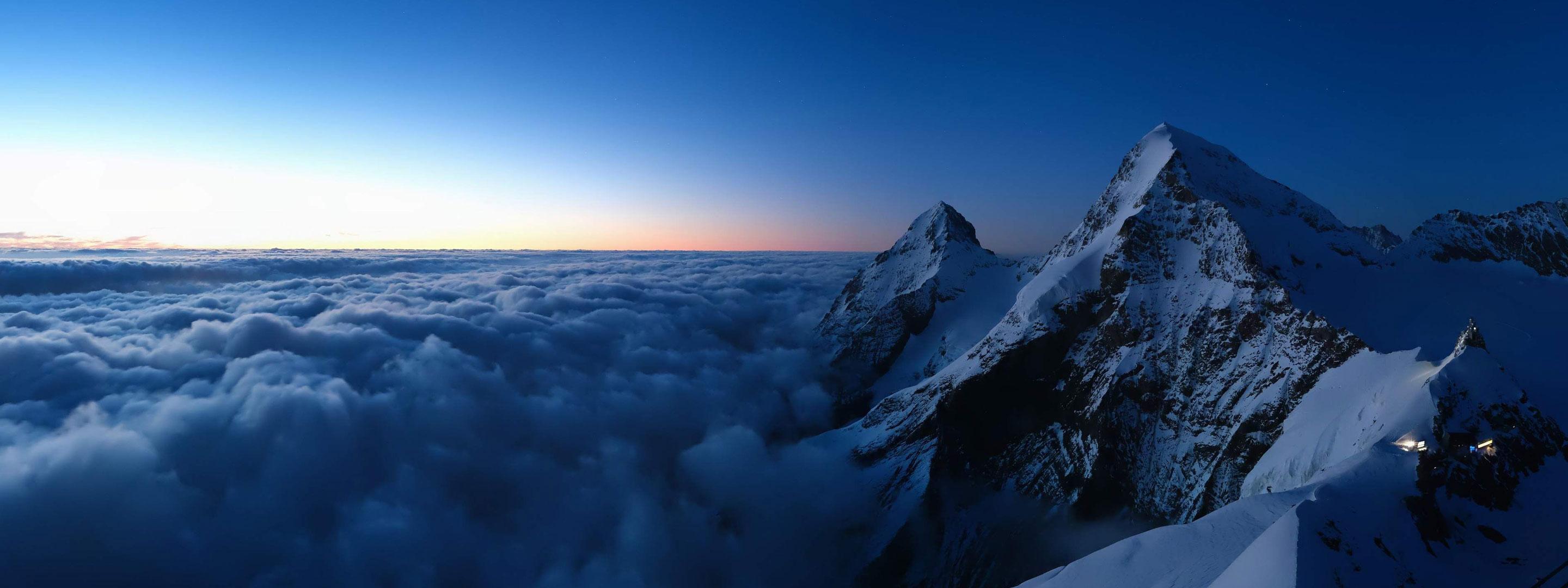 Livecambild Jungfrau Ostgrat 09 Juli 2021