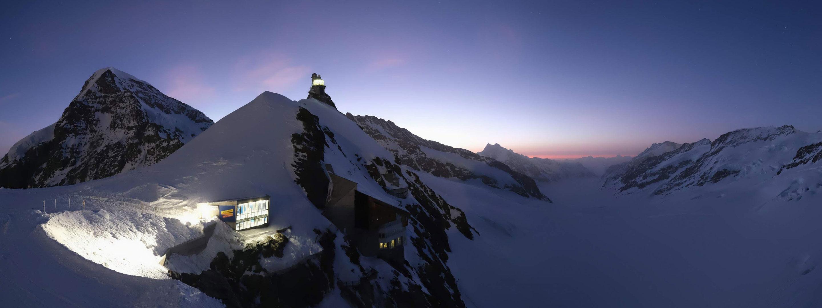 Livecambild Jungfraujoch Februar 2021