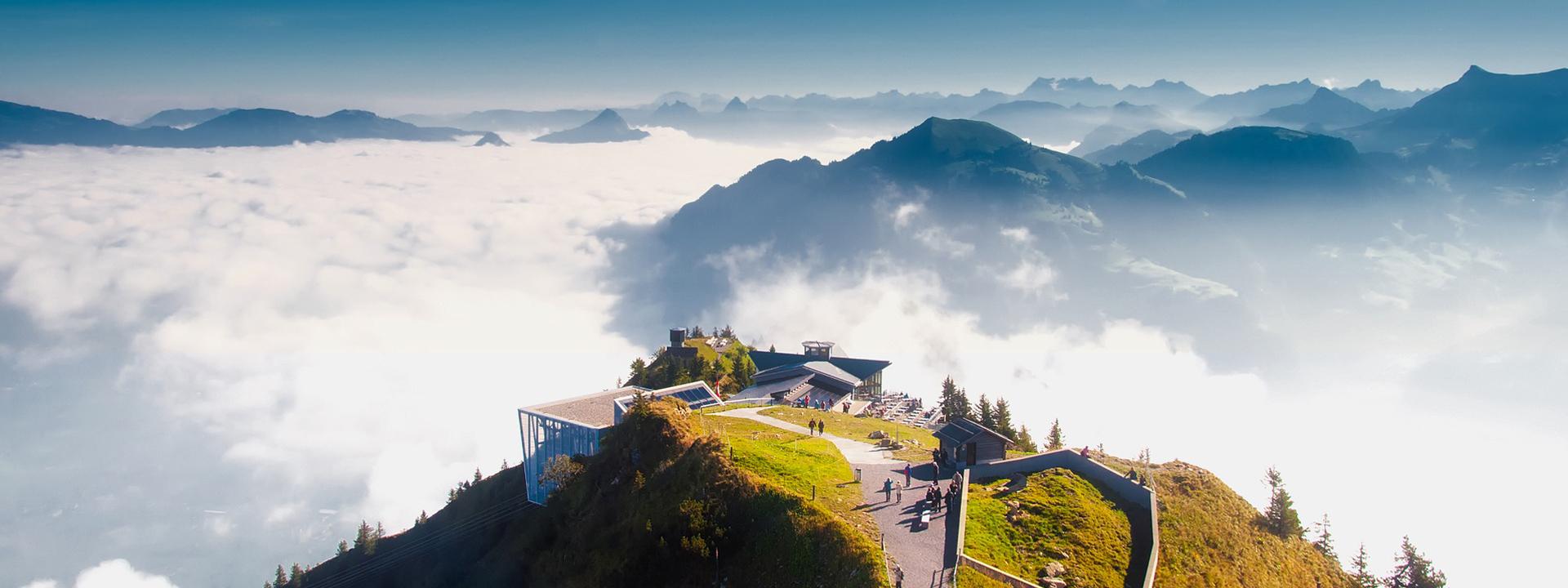 Stanserhorn über den Wolken Schweiz
